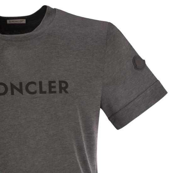 25FW 몽클레어 반팔 티셔츠 K20918C00028 GREY - MONCLER