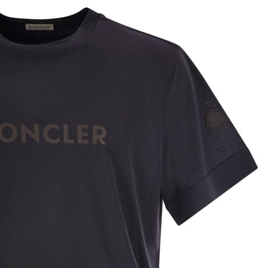 25FW 몽클레어 반팔 티셔츠 K20918C00028 NAVY - MONCLER