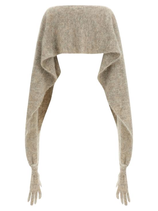 25FW 모스키노 케이프 A338055060461 Gray - MOSCHINO