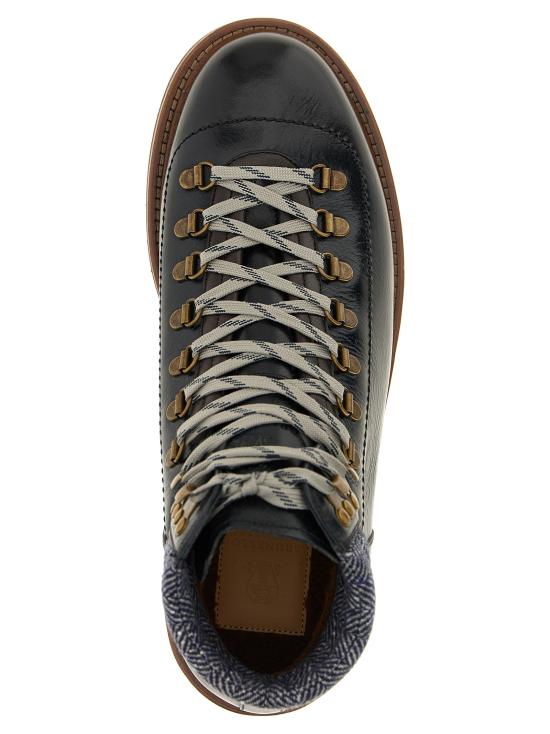 25FW 브루넬로 쿠치넬리 부츠 MZUWBMS890CWX73 Black - BRUNELLO CUCINELLI