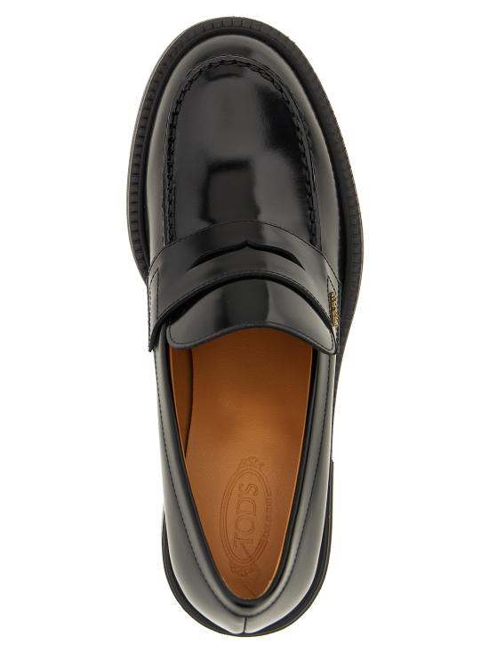 25FW 토즈 로퍼 XXW73L0JK40SHAB999 Black - TODS