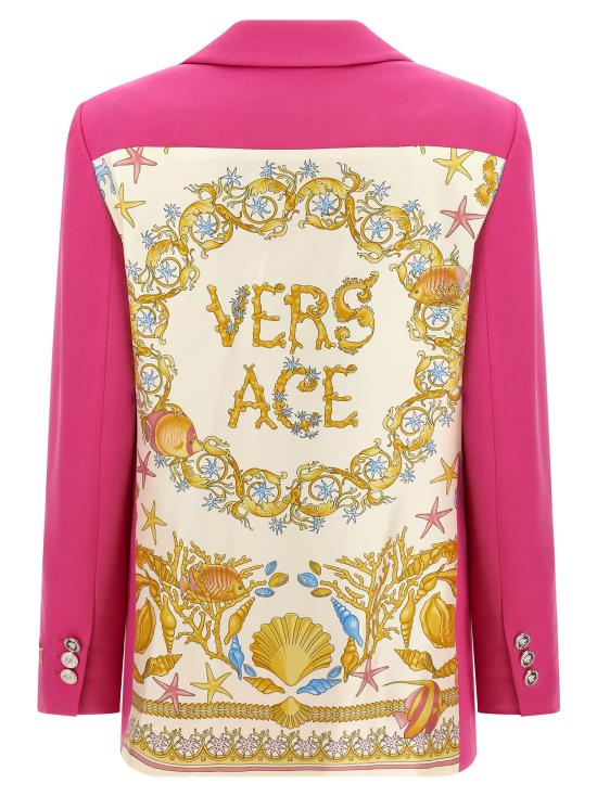 25FW 베르사체 수트 자켓 10201141A152601PV90 Fuchsia - VERSACE