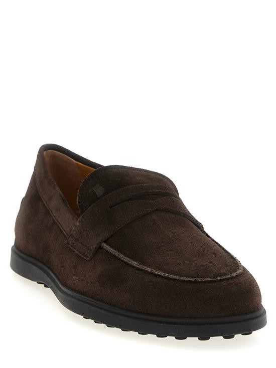 25FW 토즈 스웨이드 페니 로퍼 XXM78L0JM60RE0S800 Brown - TODS