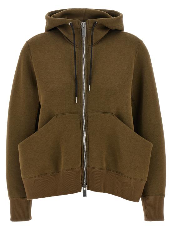 25FW 사카이 긴팔 티셔츠 2508061642 Green