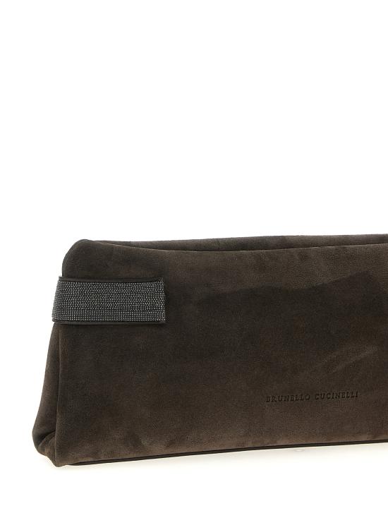 25FW 브루넬로 쿠치넬리 클러치/파우치 MBDLD2746C7284 Brown - BRUNELLO CUCINELLI