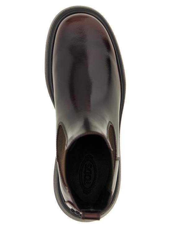 25FW 토즈 첼시 앵클 부츠 XXW74L0JK20AKTR810 Bordeaux - TODS