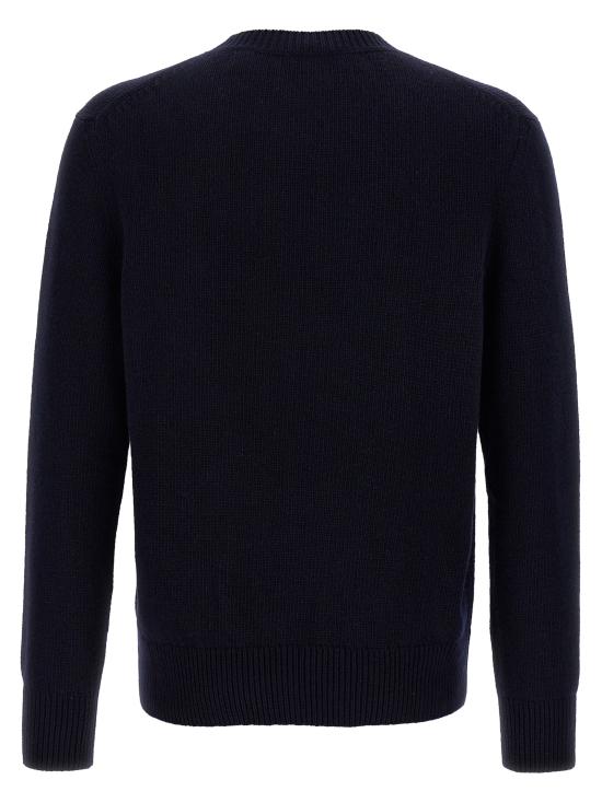 25FW 버버리 EKD 울 캐시미어 스웨터  8114154GREYDARKGREY Blue - BURBERRY