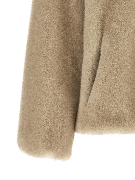 26FW 에르노 멜란지 얼터너티브 밍크 퍼 보머 자켓 GI000318D127391985 Beige - HERNO