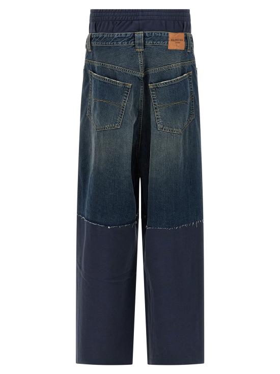 25FW 발렌시아가 스트레이트 팬츠 831646TSW714011 Blue - BALENCIAGA