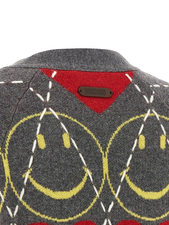 25FW 모스키노 가디건 A092455021506 Multicolor - MOSCHINO