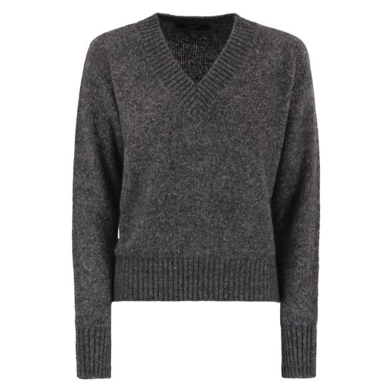 25FW 위켄드막스마라 스웨터 2525366122600 ANTHRACITE