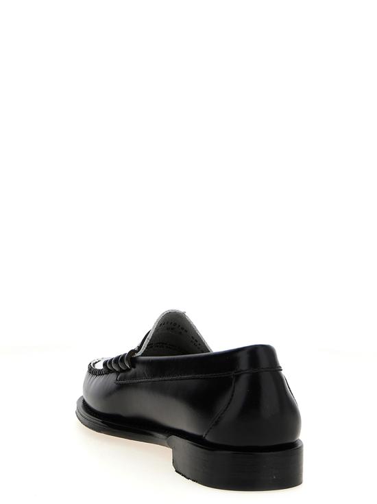 25FW 지에이치 바스앤코 위준 II 라손 페니 로퍼 슬립온 페니 로퍼 BA11010H001 White Black - G.H. BASS & CO.