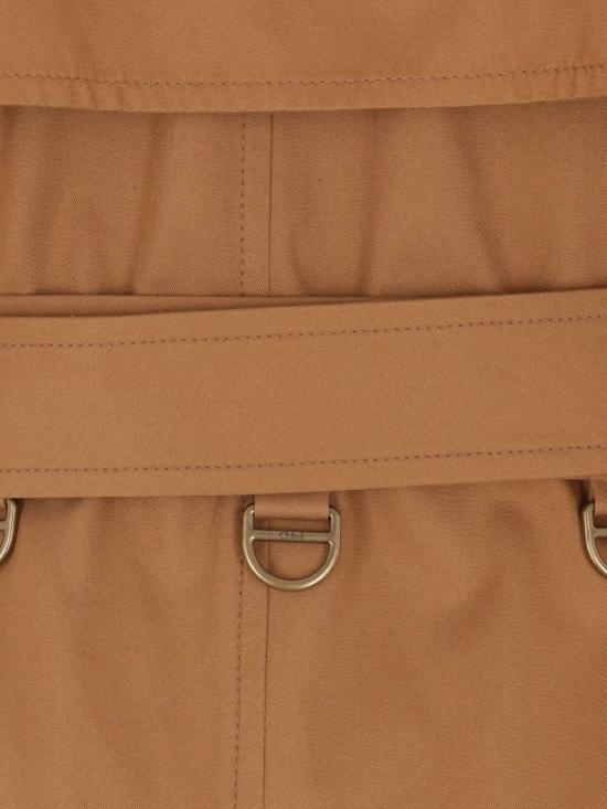 25FW 끌로에 트렌치 코트 CH25AMA19093 20Y GOLDEN BROWN - CHLOE