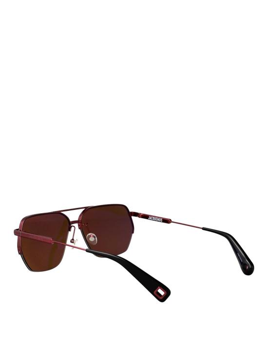 26SS 자크뮈스 선글라스 JAC67C6SUNC6 Dark Red - JACQUEMUS