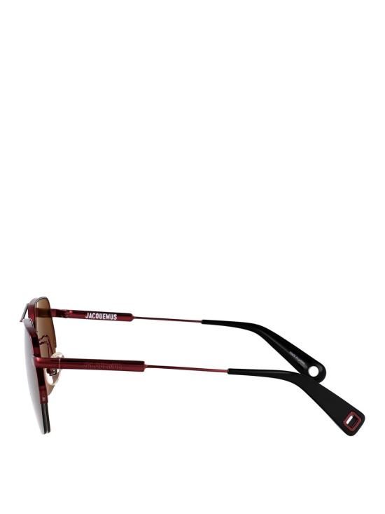 26SS 자크뮈스 선글라스 JAC67C6SUNC6 Dark Red - JACQUEMUS