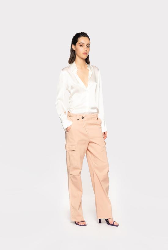  핑코 블라우스 100612ZR64 Z05 White - PINKO