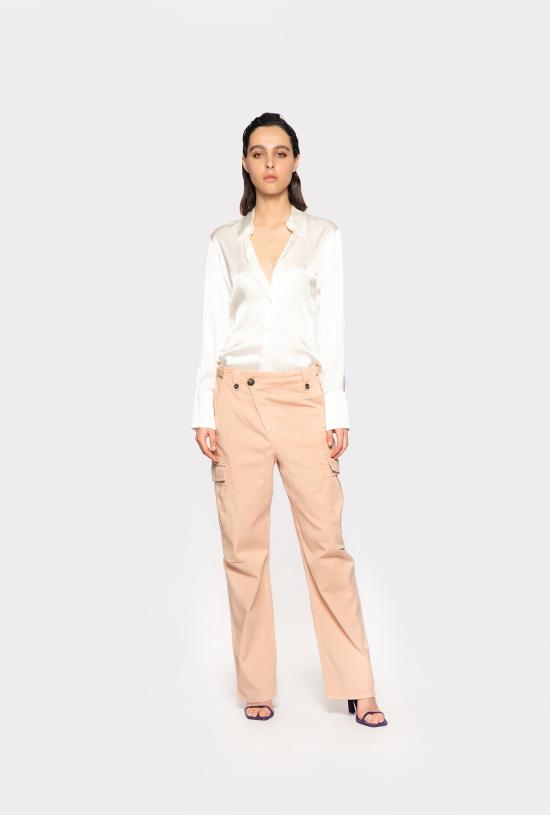  핑코 블라우스 100612ZR64 Z05 White - PINKO