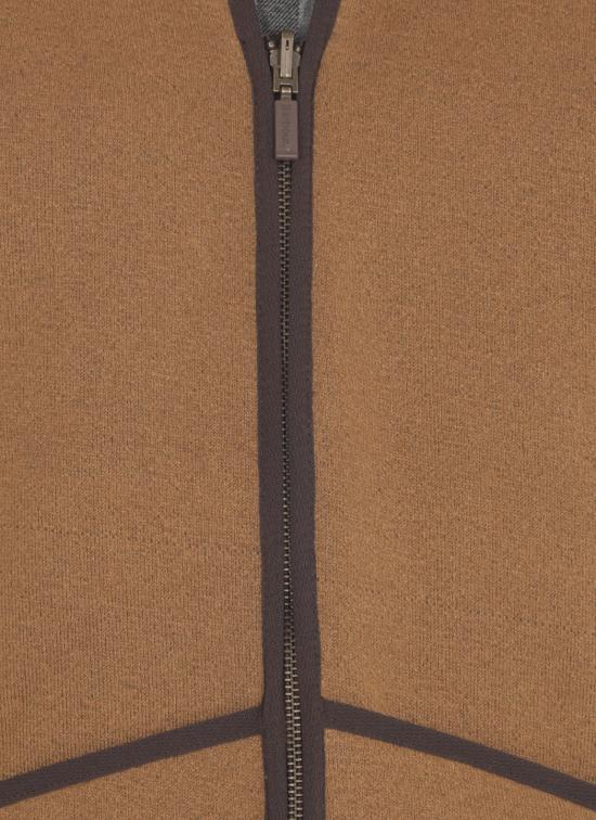 25FW 바버 웜 파일 웨이스트코트 집 인 라이너 MLI0004 MLI1BR31 Brown - BARBOUR