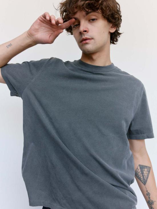  아워레가시 반팔 티셔츠 아워 레거시 워른 블랙 레거시 저지 코튼 박스 티셔츠