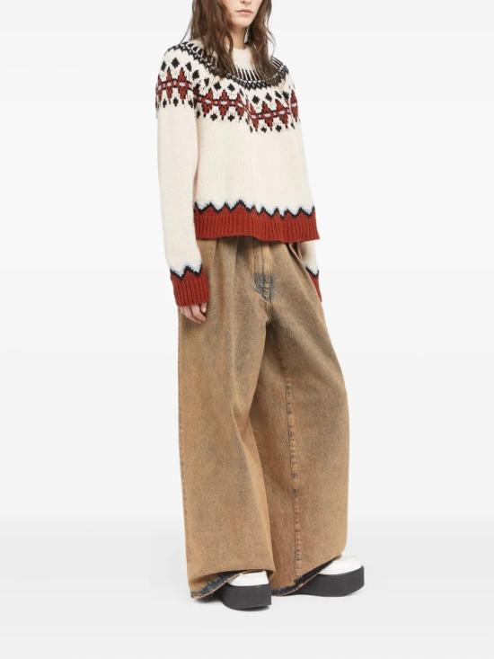 25FW 알라누이 스웨터 LWHE061E25KNI0010F27 Red - ALANUI