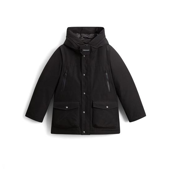 25FW [키즈] 울리치 아우터 CFWKOU0464MRUT0641 BLK BLACK