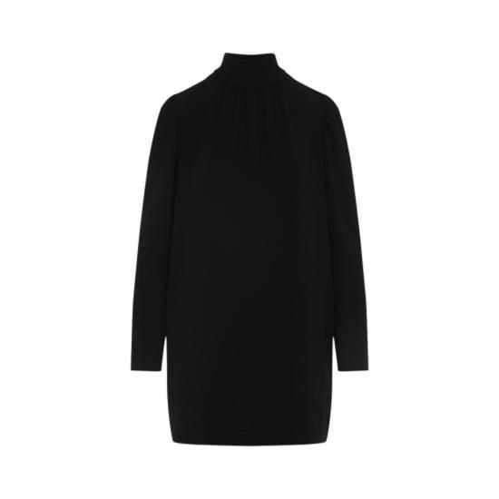 25FW 막스마라 미디 원피스 2521226031600 004 BLACK