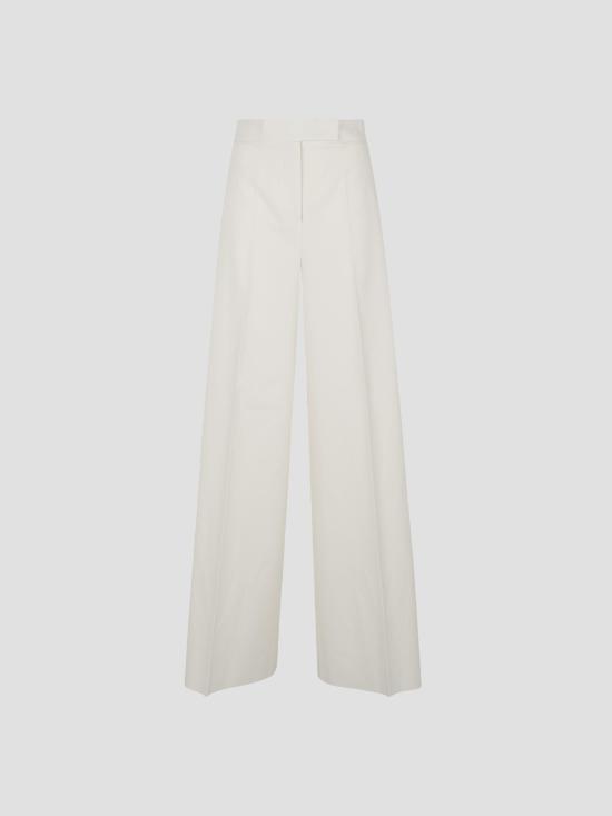 25FW 막스마라 스트레이트 팬츠 2521136011600 005 WHITE