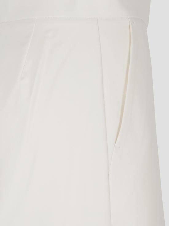 25FW 막스마라 스트레이트 팬츠 2521136011600 005 WHITE - MAX MARA