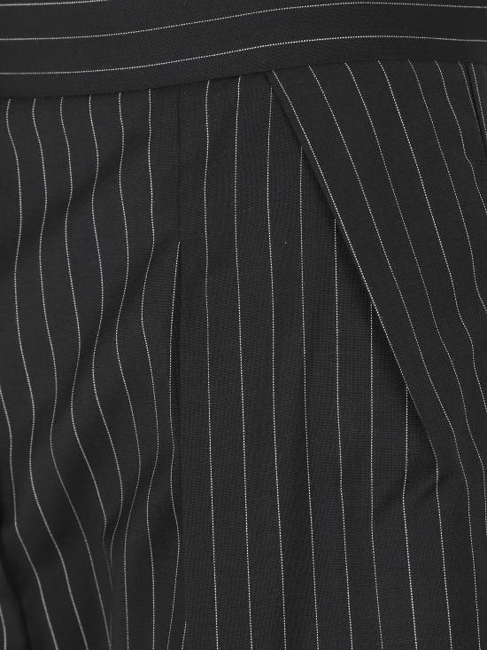 25FW 막스마라 스트레이트 팬츠 2521136021600 002 BLACK WHITE - MAX MARA