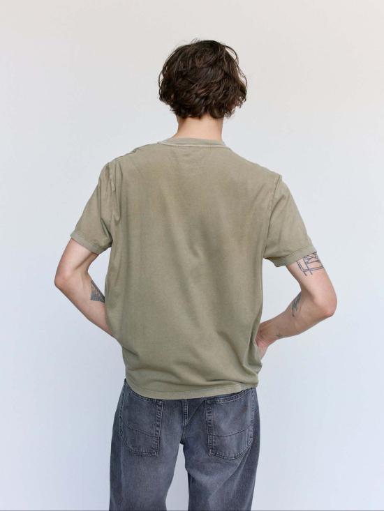  아워레가시 반팔 티셔츠 아워 레거시 기병대 코튼 박스 티셔츠 - OUR LEGACY