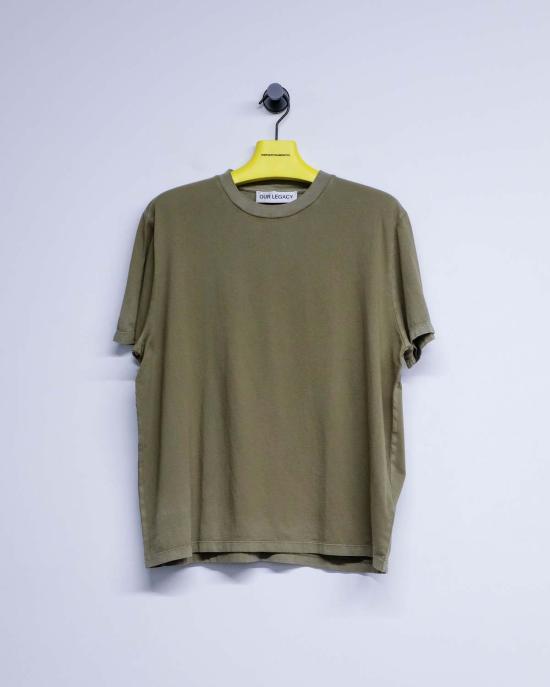 아워레가시 반팔 티셔츠 아워 레거시 기병대 코튼 박스 티셔츠 - OUR LEGACY