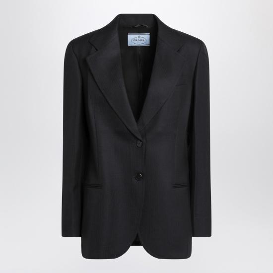 25FW 프라다 수트 자켓 P545POOO16OX Blue