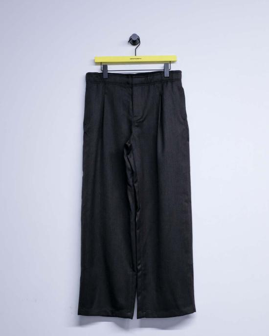  아워레가시 스트레이트 팬츠 아워 레거시 하바나 브라운 체인 울 레저 팬츠 - OUR LEGACY