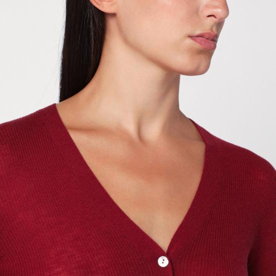 25FW 6397 가디건 NSW683WO Red - 6397