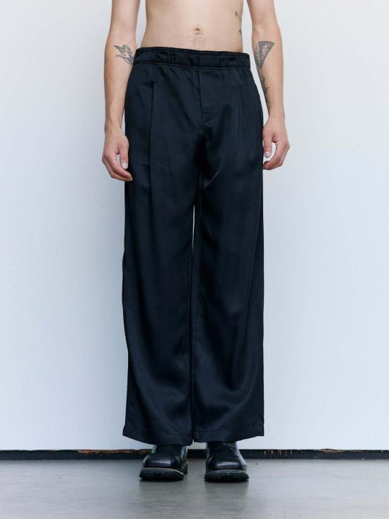  아워레가시 스트레이트 팬츠 아워 레거시 프레시 블랙 타맥 트윌 비스코스 레저 팬츠