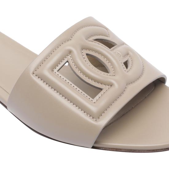 25FW 돌체앤가바나 뮬/슬리퍼 CQ0436 AY3298I399 Grey - DOLCE & GABBANA