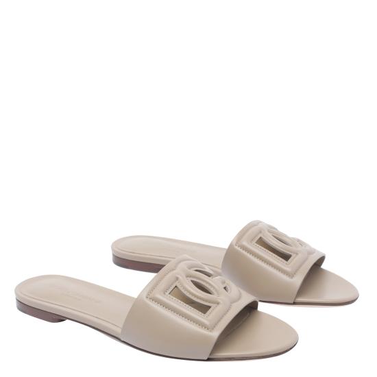 25FW 돌체앤가바나 뮬/슬리퍼 CQ0436 AY3298I399 Grey - DOLCE & GABBANA