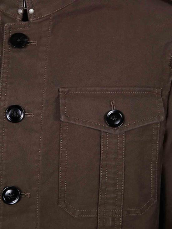 26SS 톰포드 긴팔 셔츠 OJS011FMC171S25FG830 Brown - TOMFORD