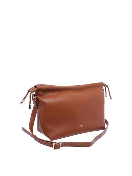 25FW 아페쎄 니논 드로스트링 백 PUAATF61583CAD Brown - A.P.C.