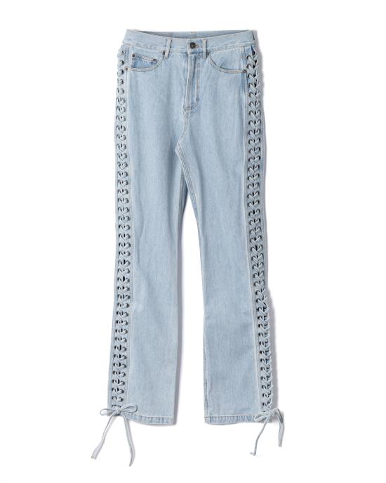 25SS 로테이트 데님 팬츠 1141831468 1468 LIGHT BLUE DENIM Blue