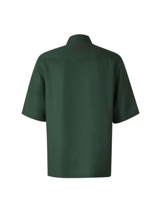 25SS 오피신 제네랄 반팔 셔츠 S25MSHI024 PINGREEN LETUCE GREY Green - OFFICINE GENERALE