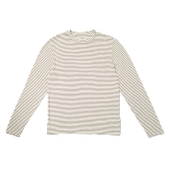 25SS 오피신 제네랄 긴팔 티셔츠 S25MTEE227 HEATHER GREY ECRU Grey