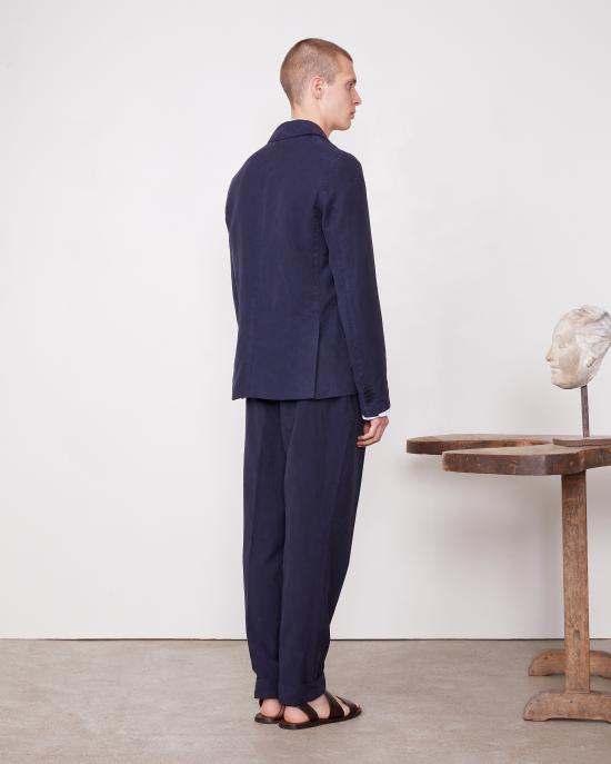 25SS 오피신 제네랄 수트 자켓 S25MTLG409 NIGHT SKY Blue - OFFICINE GENERALE