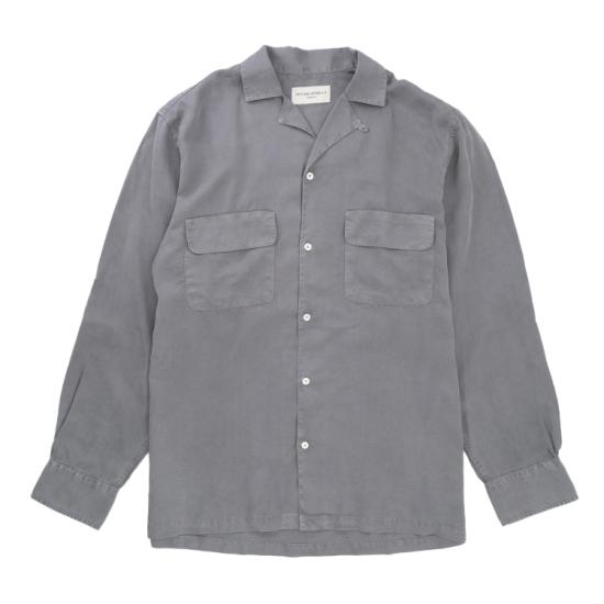 25SS 오피신 제네랄 긴팔 셔츠 S25MSHI027 IRON GREY Grey