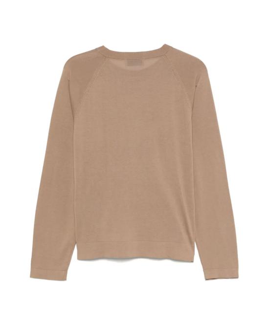 25SS 오피신 제네랄 스웨터 S25MKNT307 DRY BROWN Beige - OFFICINE GENERALE