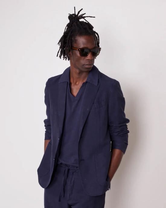 25SS 오피신 제네랄 숏팬츠 S25MSHT803 NIGHT SKY Blue - OFFICINE GENERALE