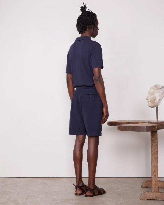 25SS 오피신 제네랄 숏팬츠 S25MSHT803 NIGHT SKY Blue - OFFICINE GENERALE