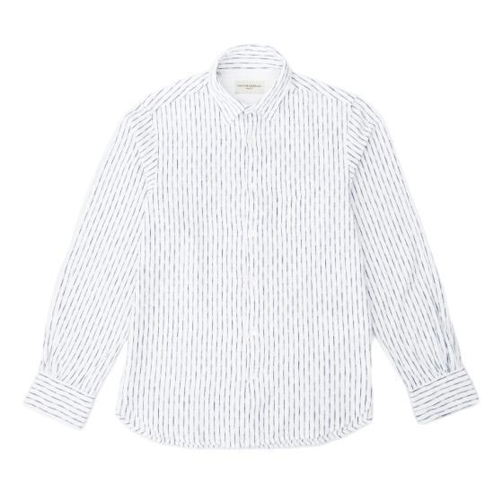 25SS 오피신 제네랄 긴팔 티셔츠 S25MSHI019 WHITE NIGHT SKY White