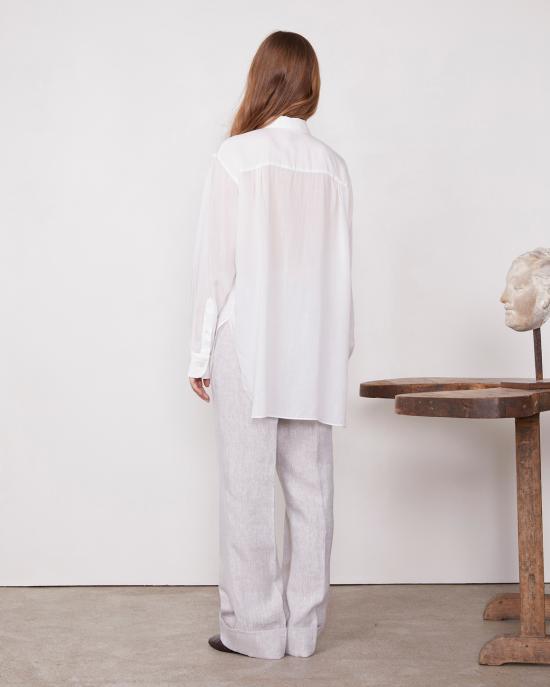 25SS 오피신 제네랄 셔츠 S25WSHI012 ECRU White - OFFICINE GENERALE