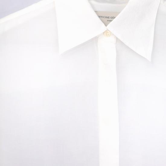 25SS 오피신 제네랄 셔츠 S25WSHI012 ECRU White - OFFICINE GENERALE